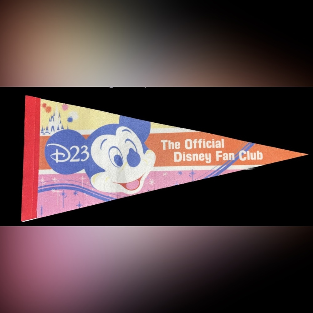 Disney D23โ 50th Anniversary Official Disney Fan Club Banner 17โ